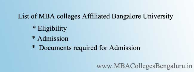 list of MBA Colleges Under BU